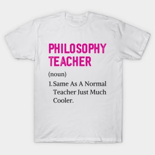 Cute high school philosophy teacher assistant T-Shirt